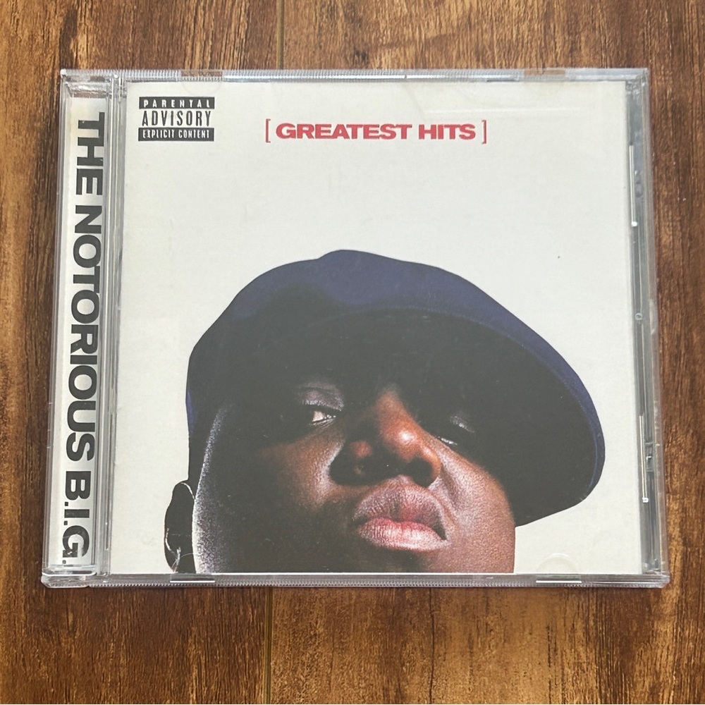 EUC The Notorious BIG Greatest Hits CD album Biggie Smalls 90s music rap hip hop